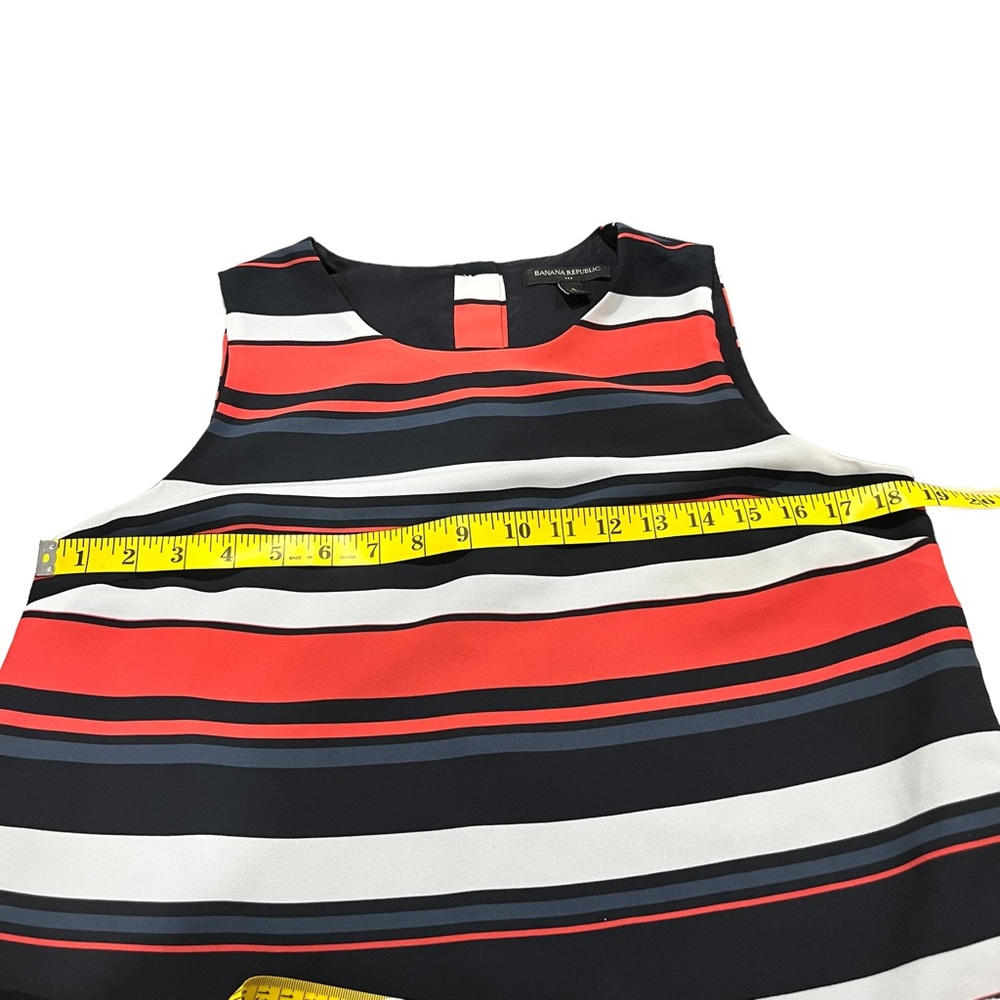 Banana Republic Striped Silky Sleeveless Top - Picture 5 of 9